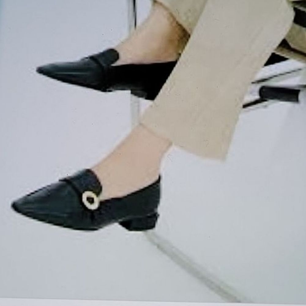 BRAND NEW COCONUT BY MATISSE BLACK FAUX LEATHER SUEDE FLAT SHOES WOMEN"S